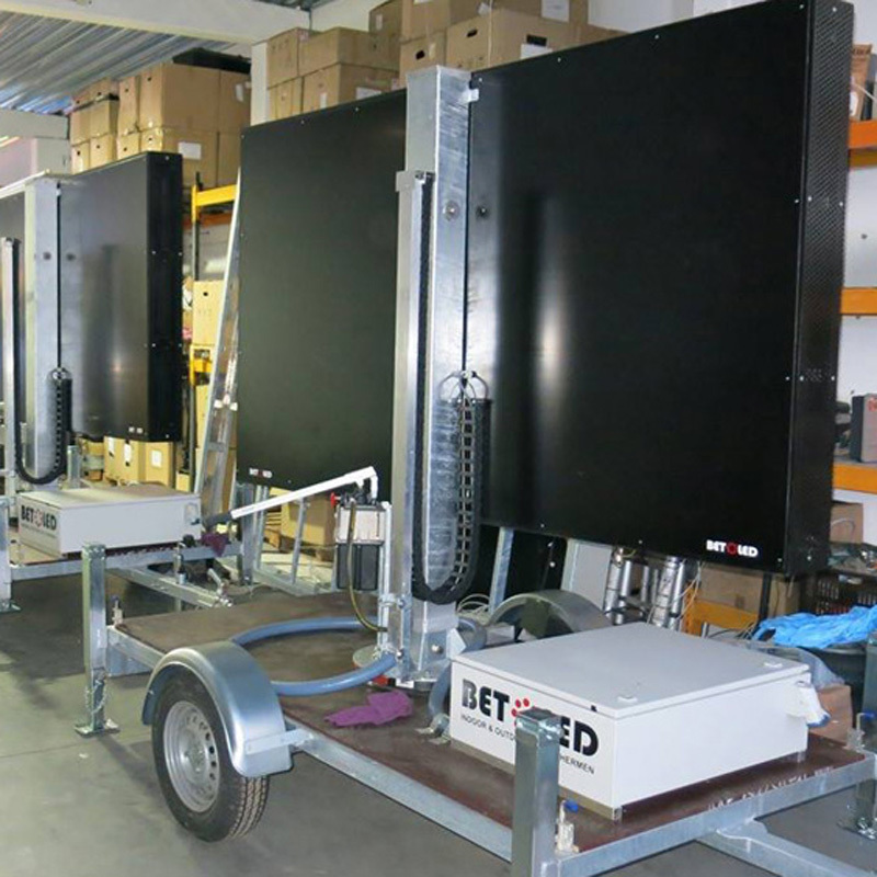 Advertisement Led Display 10mm Outdoor Full Color Customized 2 Years Led Mobile Advertising Trucks for Sale 6500 Cd/m2 Meanwell