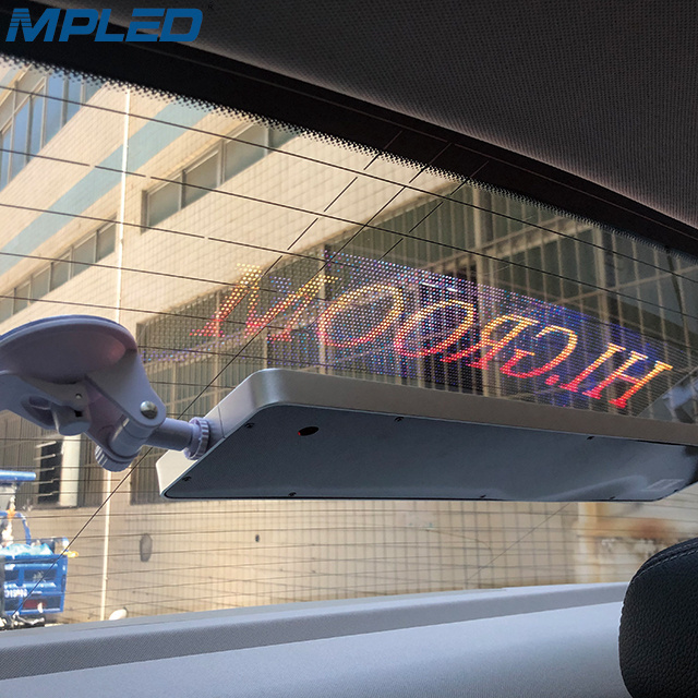 MPLED Led Back Window Sign For Cars Outdoor Led Display LCD Monitor Car Display Suppliers