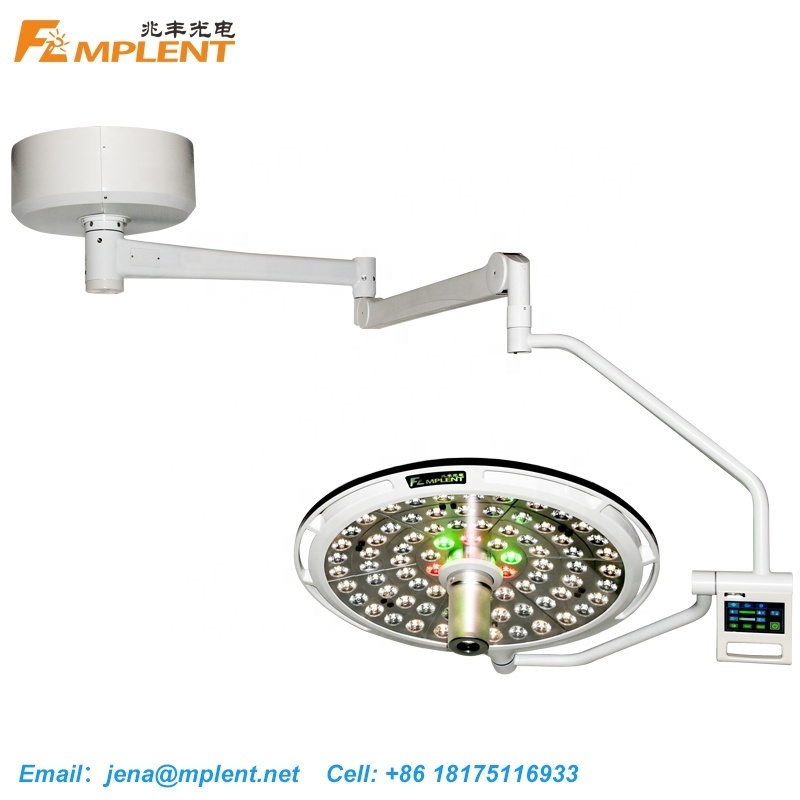 New Single Dome Ceiling LED Surgical Lamp OT Light with Built in Camera System