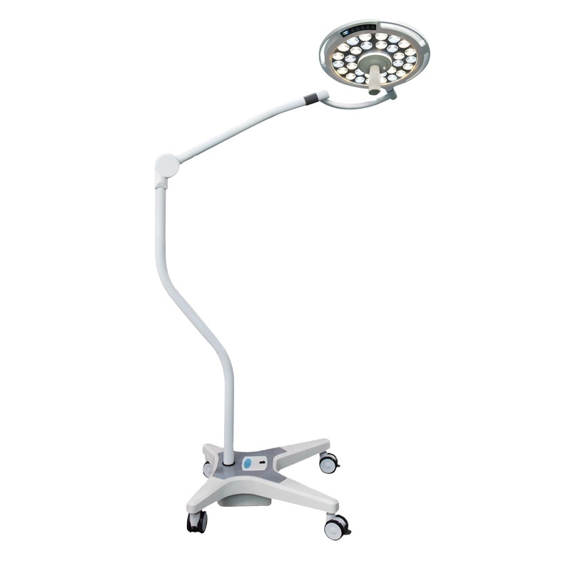 Portable Medical LED examination light  movable LED dental inspection light with wheels and clamp from China factory