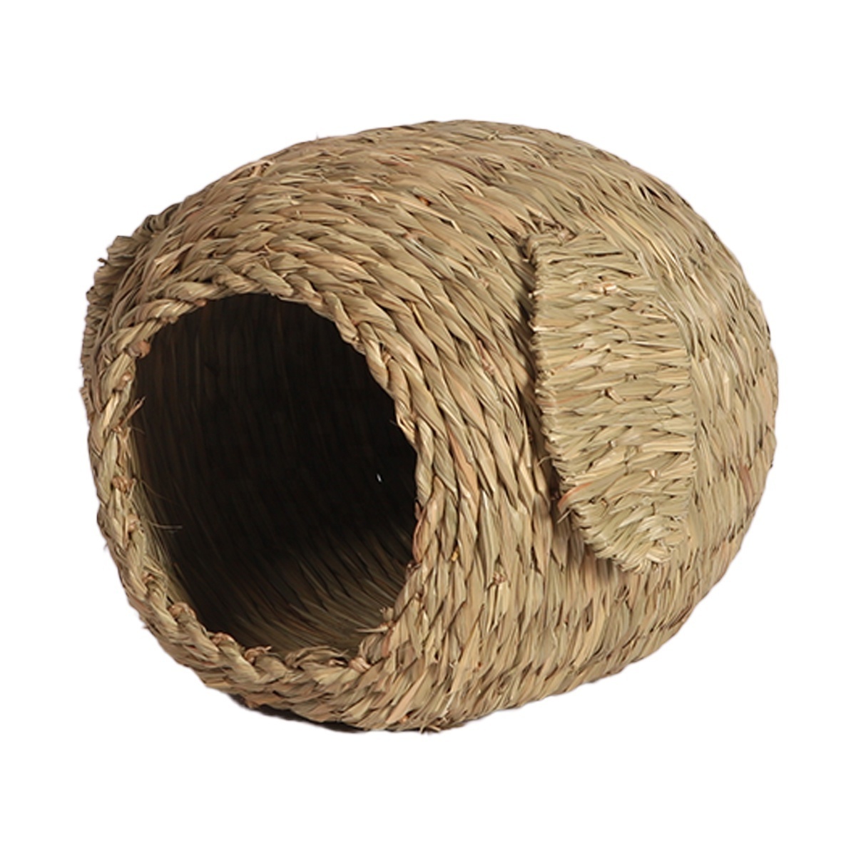 Natural Grass Handmade Rabbit House Cat House Seagrass Handwoven Pet House for Cat Pet Accessories Wholesale