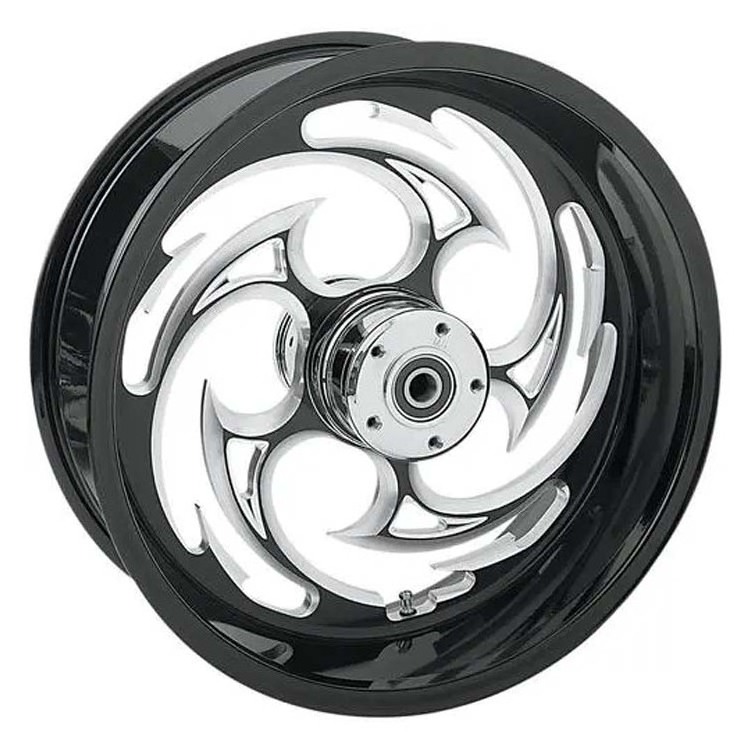 Hot sale aluminum alloy 17 inch forged chrome motorcycle wheel for Harley