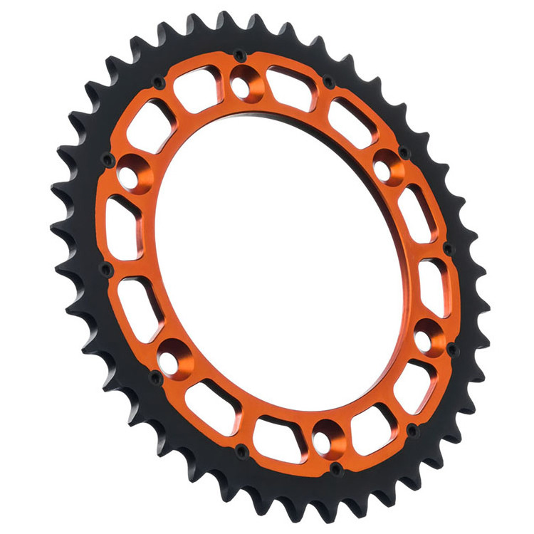 Factory custom 520 38-53T ladle aluminum sprocket for KTM Duke 790 890 990