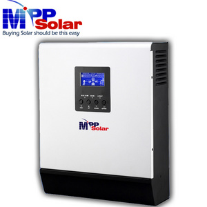 PIP1012LV-MS 1000w 1kva 110v 120v 12v MPP Solar inverter pure sine wave US type40A MPPT solar charger AC battery charger