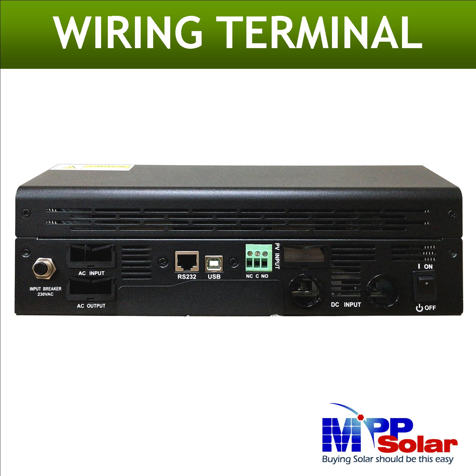 Hybrid V2 series 3000W 48V 230vac Grid tied  Solar inverter + mppt solar charger 60A, high PV input 450Vdc