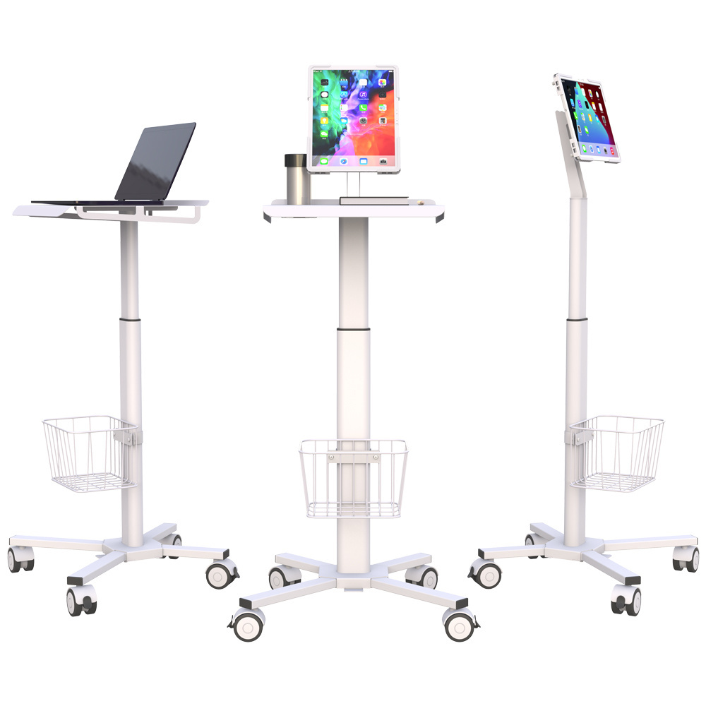 Mobile workstation Laptop cart and Computer Monitor Cart