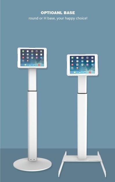 A patented universal tablet stand adjustable for ipad stand