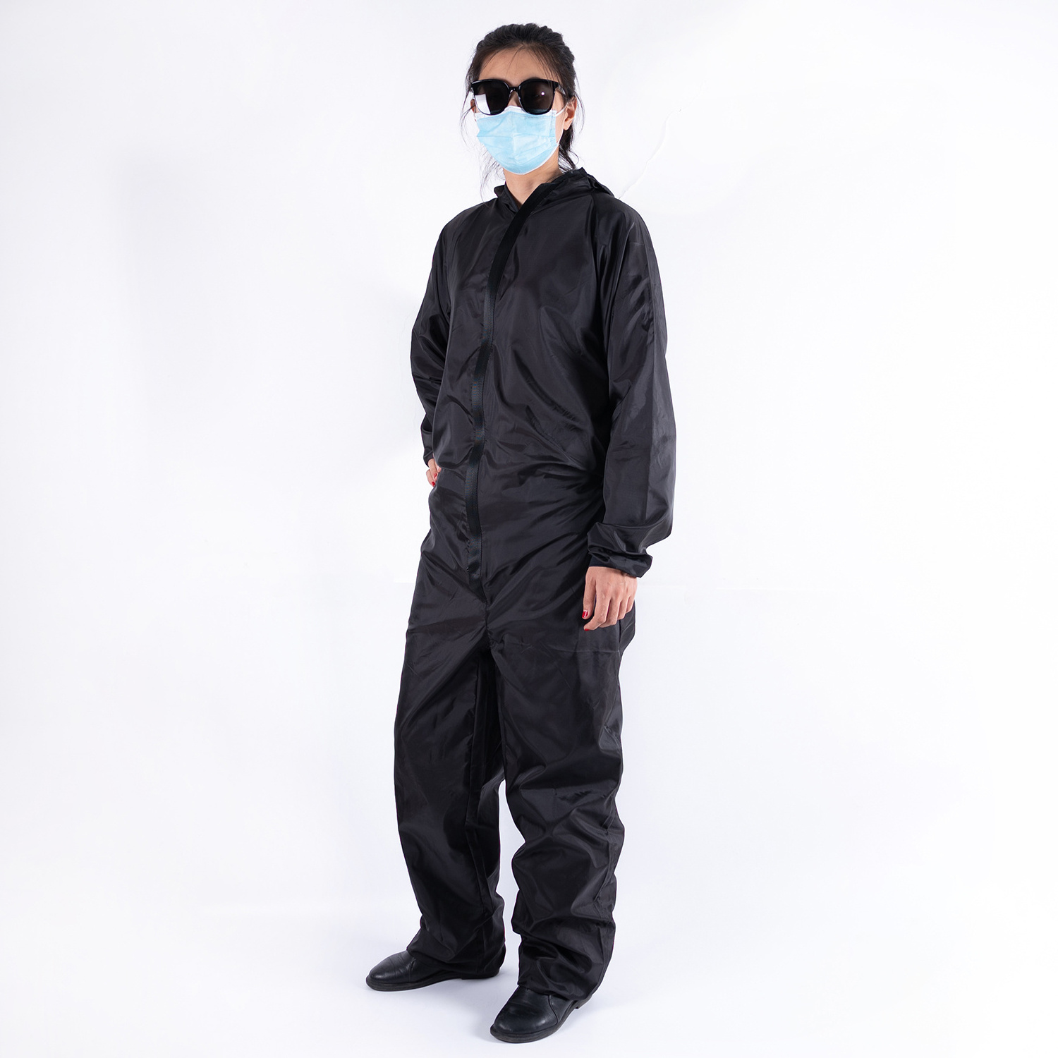 Mens Anti-Static coverall Long sleeve work jumpsuit garage uniform workwear