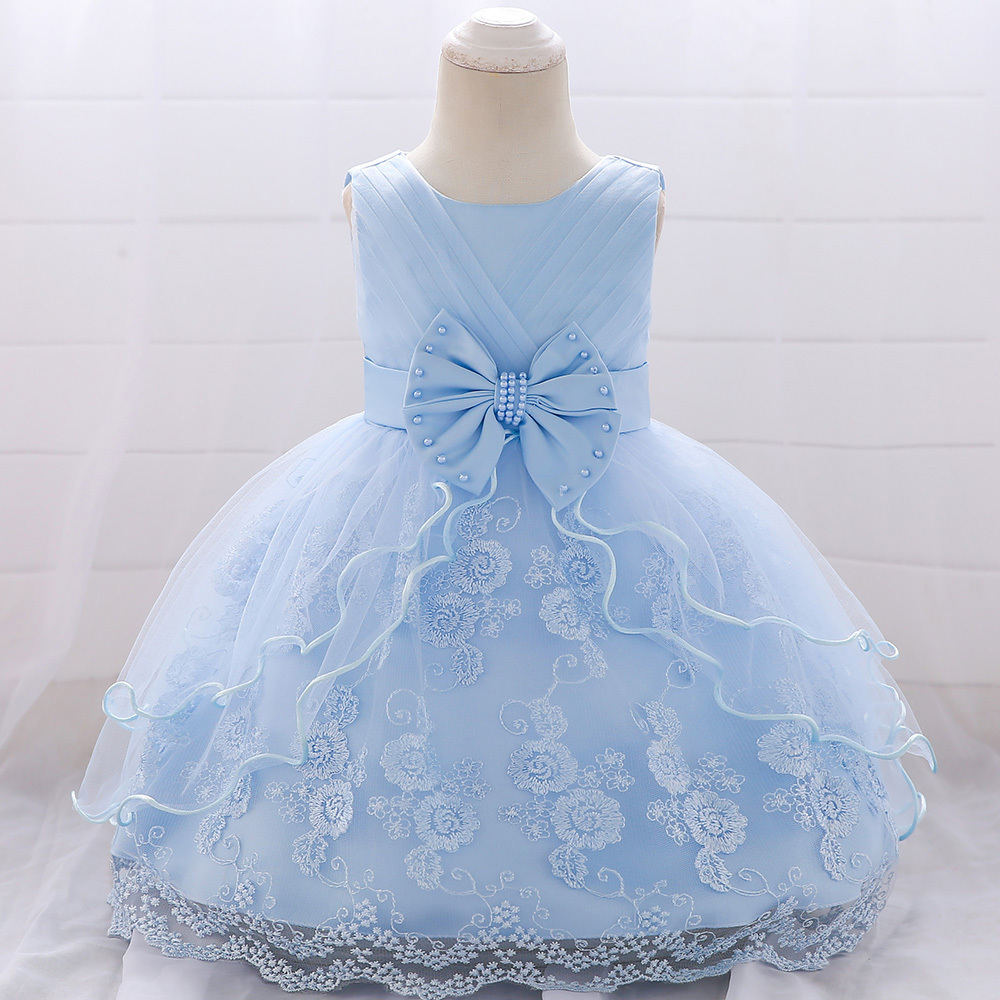 New Fashion Wedding Party Princess Toddler baby Girls Clothes Kids baby Girl Dresses L1869XZ