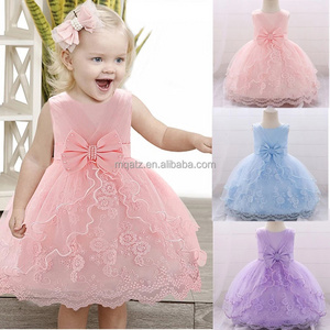 New Fashion Wedding Party Princess Toddler baby Girls Clothes Kids baby Girl Dresses L1869XZ