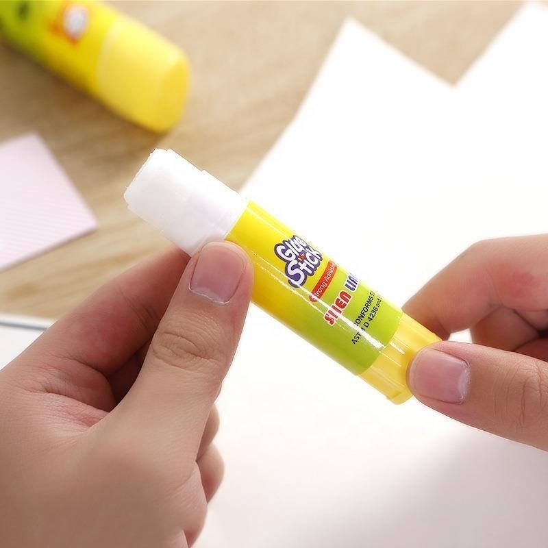 Non-toxic Solid PVA Glue Stick,Solid Stick Student Glue for Office School Stationery