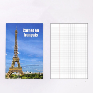 High Quality Exercise Book French Lines Notebooks with Different Style School Exercise Book