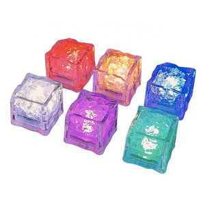 Color Changing Novelty LED Glow Ice Cubes, Cup Light , Wedding Party Decoration Lights