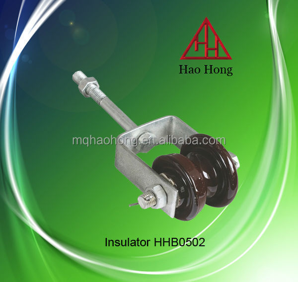 Hot sale porcelain shackle insulator HHB0502