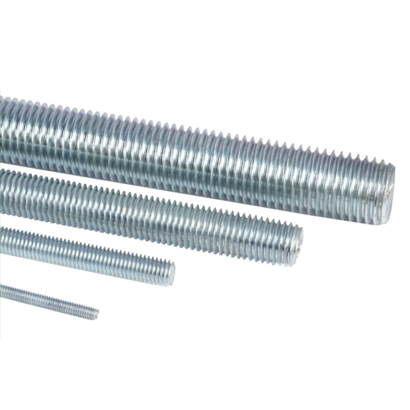 DIN M4-M36 Direct Sales Carbon Steel High quality ZINC threaded rod high quality