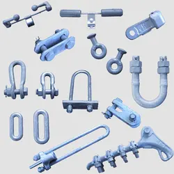 NlD type strain clamp Tension Clamp For Electric aerial cable fitting