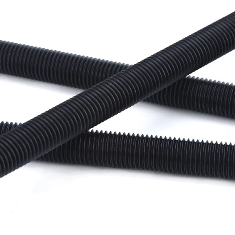 Wholesale high-quality black UNC threaded rod 3/4'' Direct Sales Carbon Steel