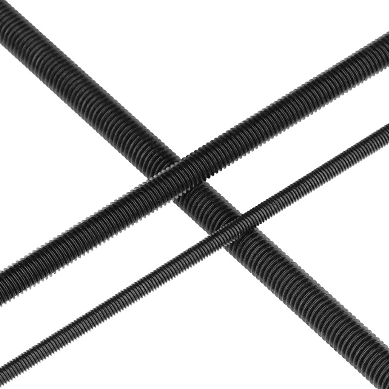 Wholesale high-quality black UNC threaded rod 3/4'' Direct Sales Carbon Steel