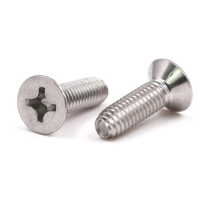 factory direct stainless steel screw flat head pan head screw Micro Small Screw