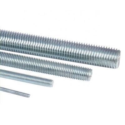 DIN975 DIN976 Threaded rod zinc plated threaded bars studs