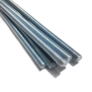 DIN M4-M36 Direct Sales Carbon Steel High quality ZINC threaded rod high quality