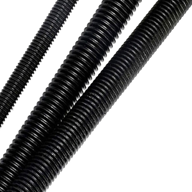 Wholesale high-quality black UNC threaded rod 3/4'' Direct Sales Carbon Steel