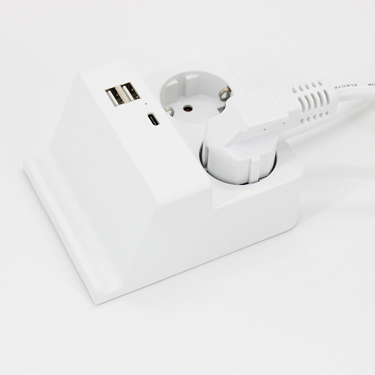 mobile phones holder power strip 6 outlet with individual switch and overload protection 2 socket with USB