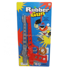 Novelty gadget toy original rubber elastic band gun shooter gun