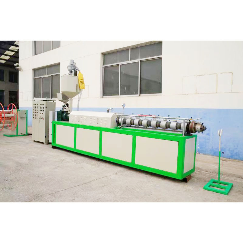 pe foam tube extrusion/ pipe insulation foam extruder machine