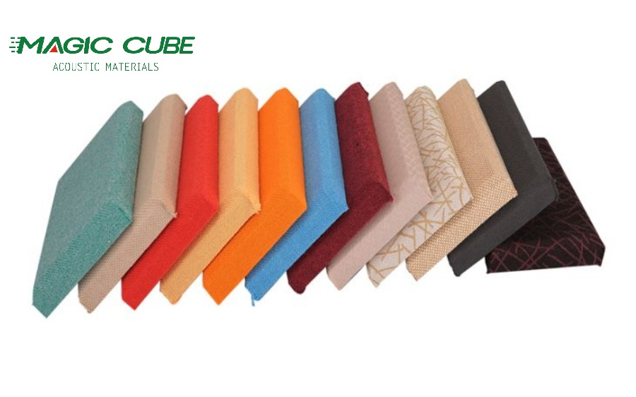 factory supplies Customizable Colors Noise Absorption  fabric wrapped fiberglass acoustic panel