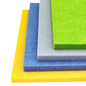 Soundproof Acoustic Foam 100% polyester felt fiber pet acoustic panel manufacturer for wholesales of China