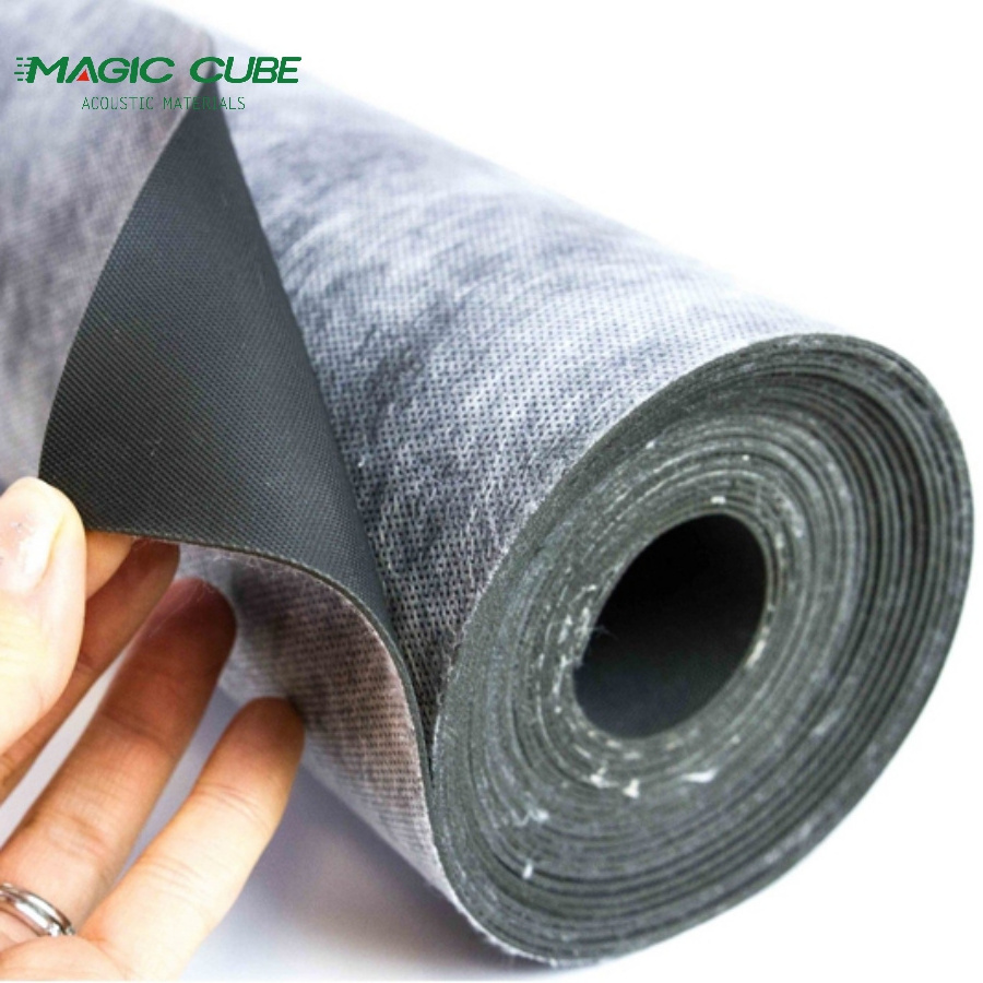 Easy Install Waterproof soundproof mass loaded vinyl for wall insulation Rubber Roll