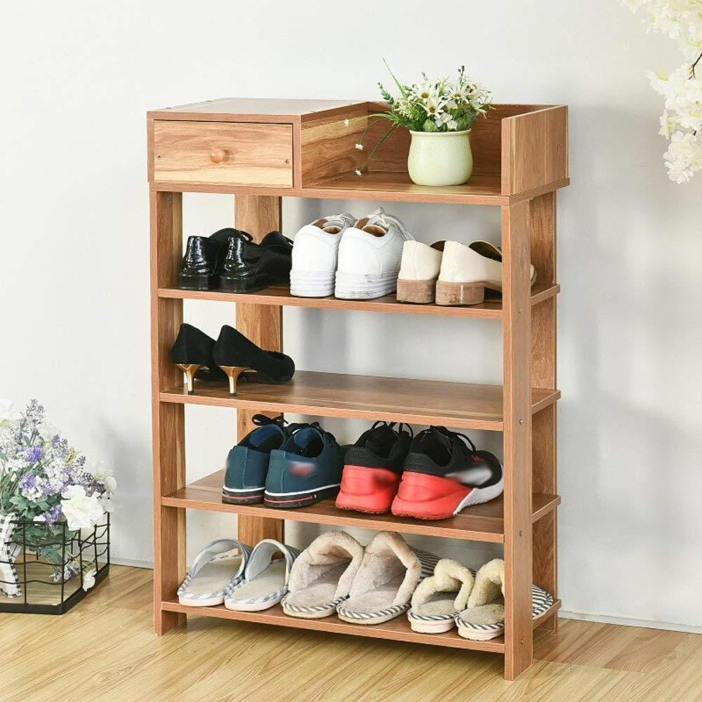 Standard Size Wooden Display Stand Shoe Rack Organizer Space Saver