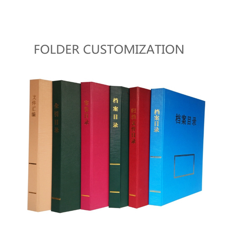 Customized Office Supplies A4 Office Stationary Double-clip Document/File/ Folder/Data Paper Clipboards with Bandage With String