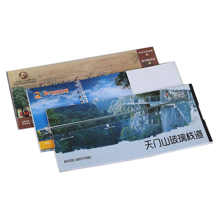 Custom thermal paper boarding pass airline ticket printing entrance ticket admission tickets Gift Certificate Cards Vouchers