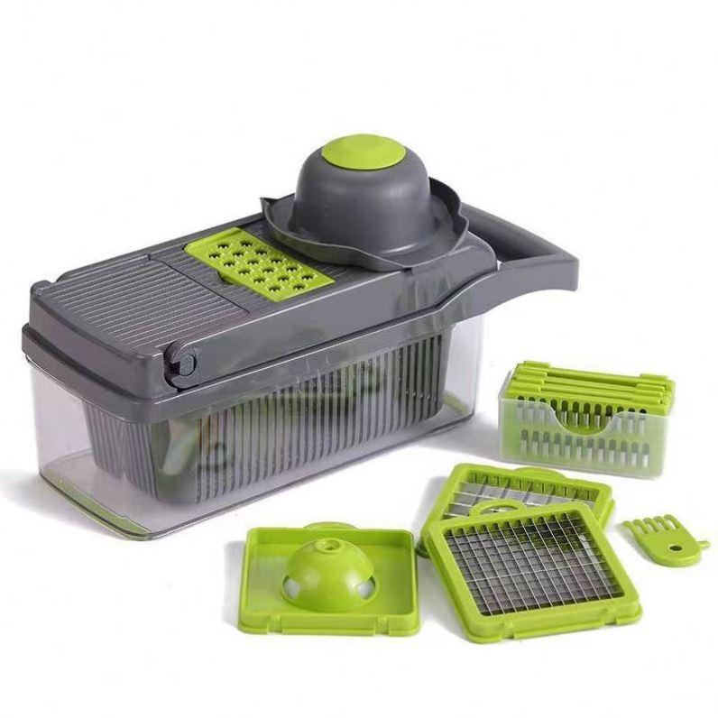 Top Seller 2022 Combined Kitchen Set Slicer Vegetable Cutter - Hand Garlic Press Chopper - vegetable chopper slicer dicer