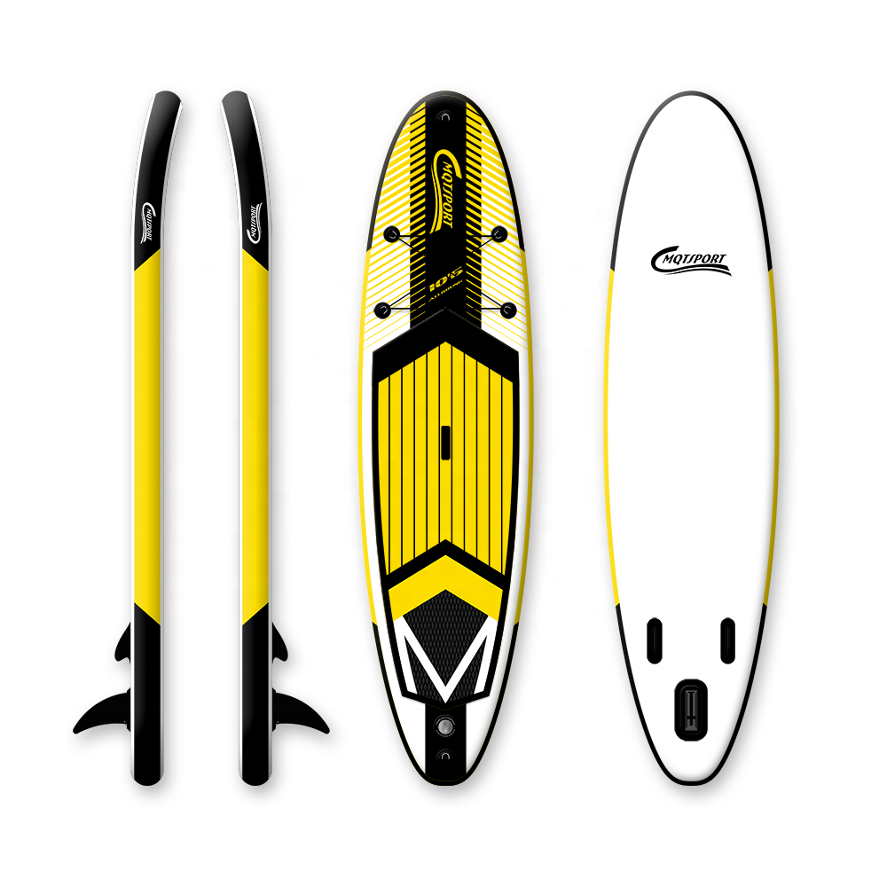 Drift Inflatable Stand Up Paddle Board  SUP with Paddle  Backpack Travel Bag, Pump  Fin & Coiled Leash