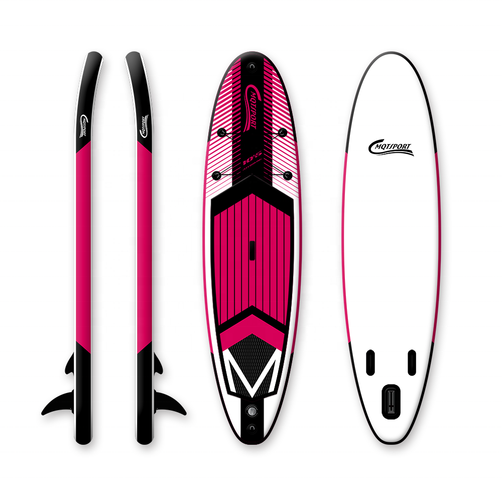 Drift Inflatable Stand Up Paddle Board  SUP with Paddle  Backpack Travel Bag, Pump  Fin & Coiled Leash