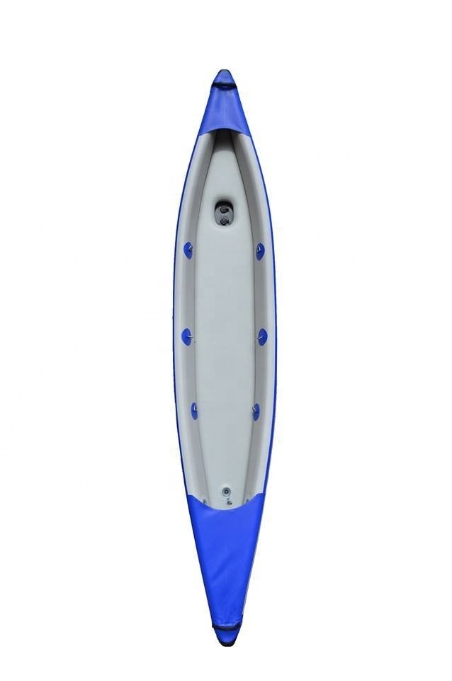 China Manufacture 2 Person Rowing Boat Canoe Drop Stitch Inflatable Kayak for Sale