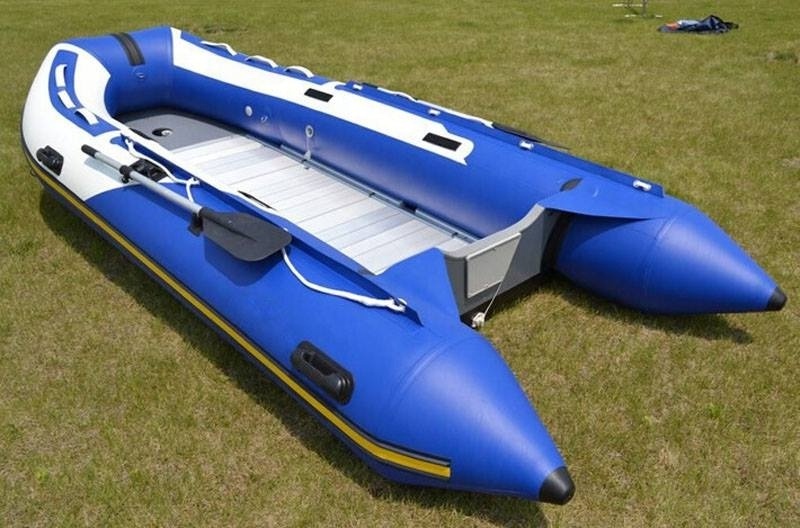 New Style Portable Catamaran dinghy Fishing boat, New Innovation Raft Inflatable Fishing Boat, summer water play belly boat