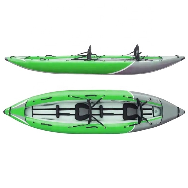 High Quality 2024 Inflatable Kayak Cheap China Factory Manufacturer Top Trending Drop Stitch PVC Inflatable Canoe Kayak for Sale