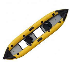 2023 New China Factory Inflatable Kayak Wholesale Certified Custom Product with Multiple Accessories for Rowing Fishing Canoeing