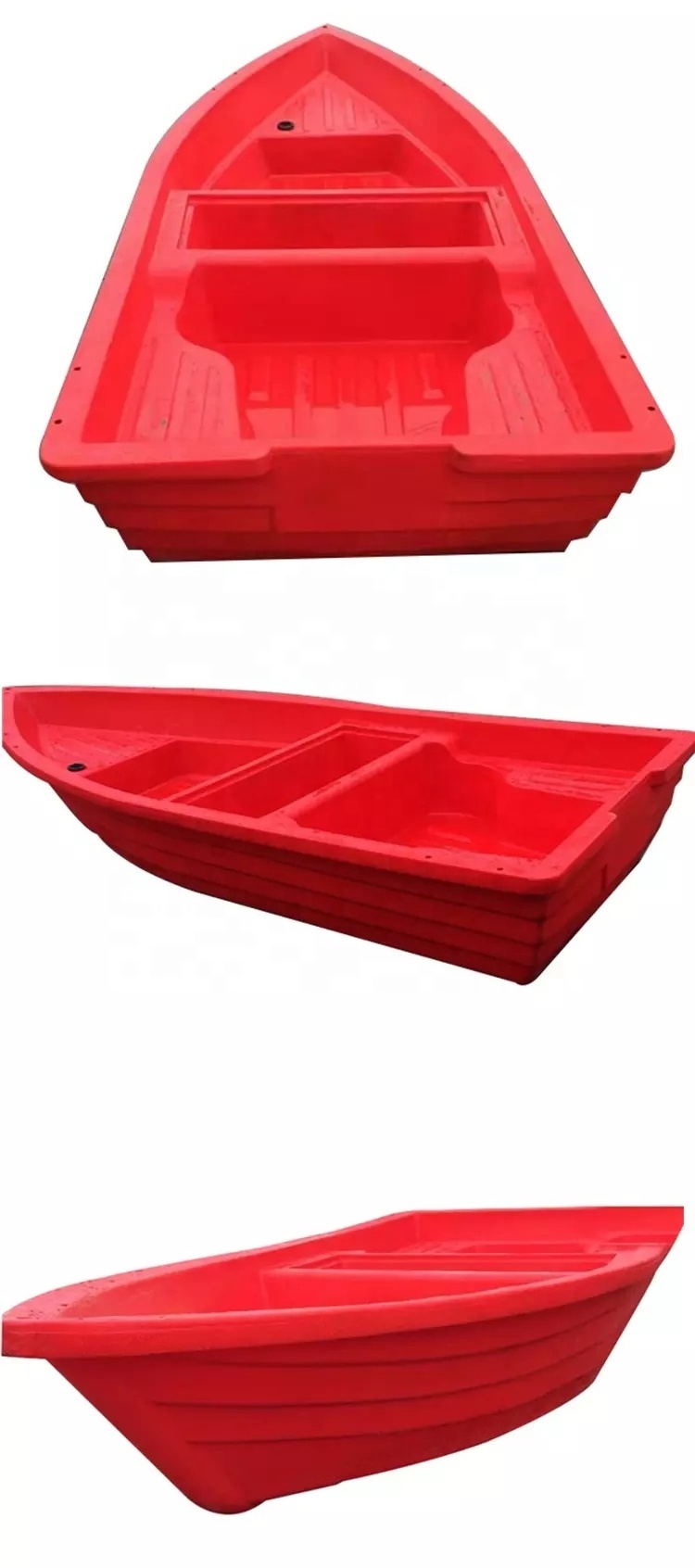 CHINA Factory  boats high quality orange small plastic fishing boat for sale