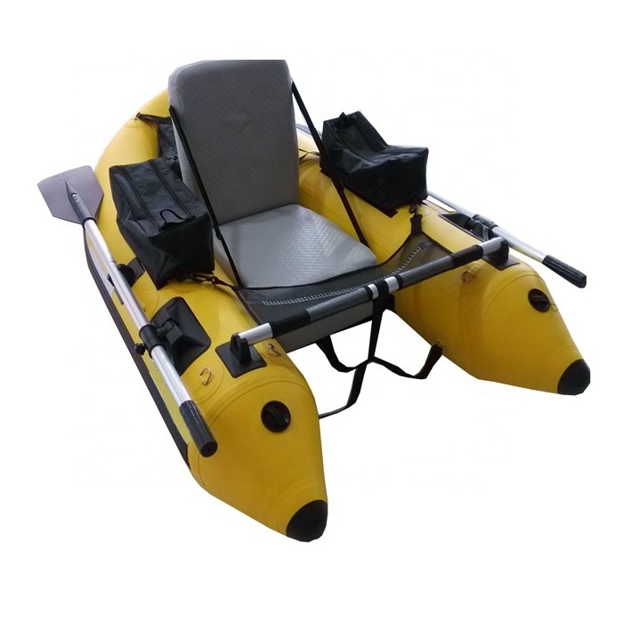 Cheap Price Inflatable Fishing Belly Pontoon Float Tube PVC Belly Boats for Fishing olymp