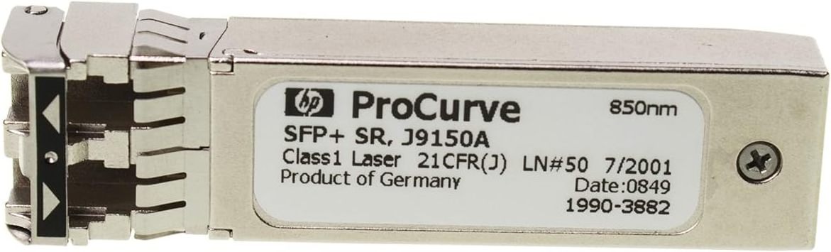 J9150A ProCurve Compatible 10GBASE-SR SFP+ 850nm 300m DOM Duplex LC MMF Optical Transceiver Module