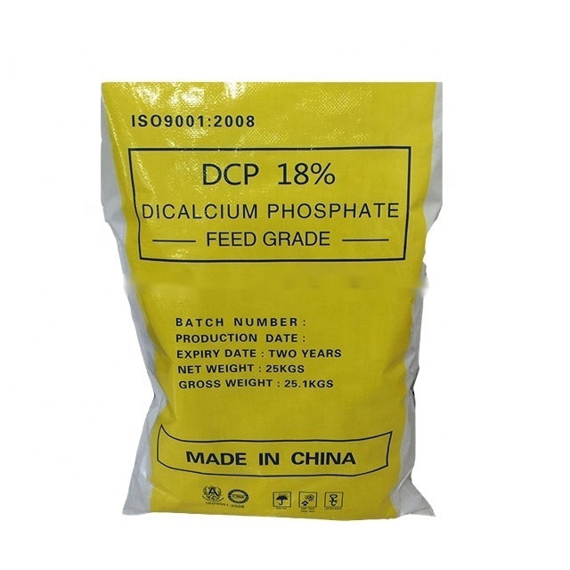 Wholesale Bulk Direct Manufacturer Food/Feed Grade Anhydrous And Dihydrate DCP Dicalcium Phosphate 18%