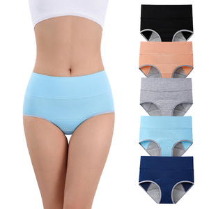 Affordable 5 Layer Leak Proof adult teens period menstrual panties high waist shorts