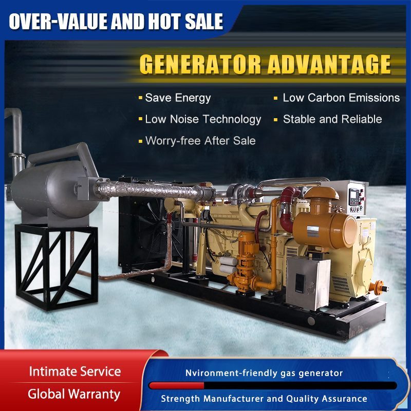 Natural gas engine motor generator 100kw Gas turbine  Generator