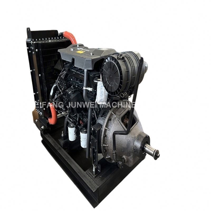 Chinese water cooled Multi-cylinder diesel engine, diesel engine with clutch and pulley