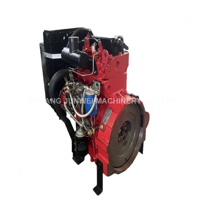 good price made in china 70 80 90 100hp 4 cylinder Ricardo R4108ZP clutch diesel engine